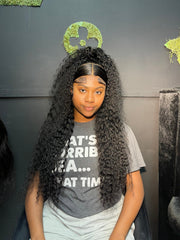 HD Curly Frontal Wig