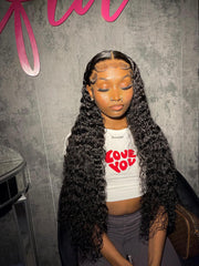 HD Deep Wave Frontal Wig