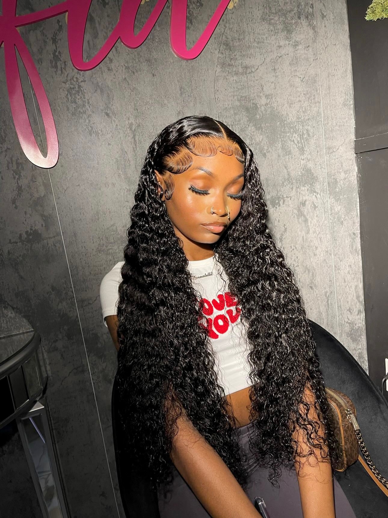 HD Deep Wave Frontal Wig