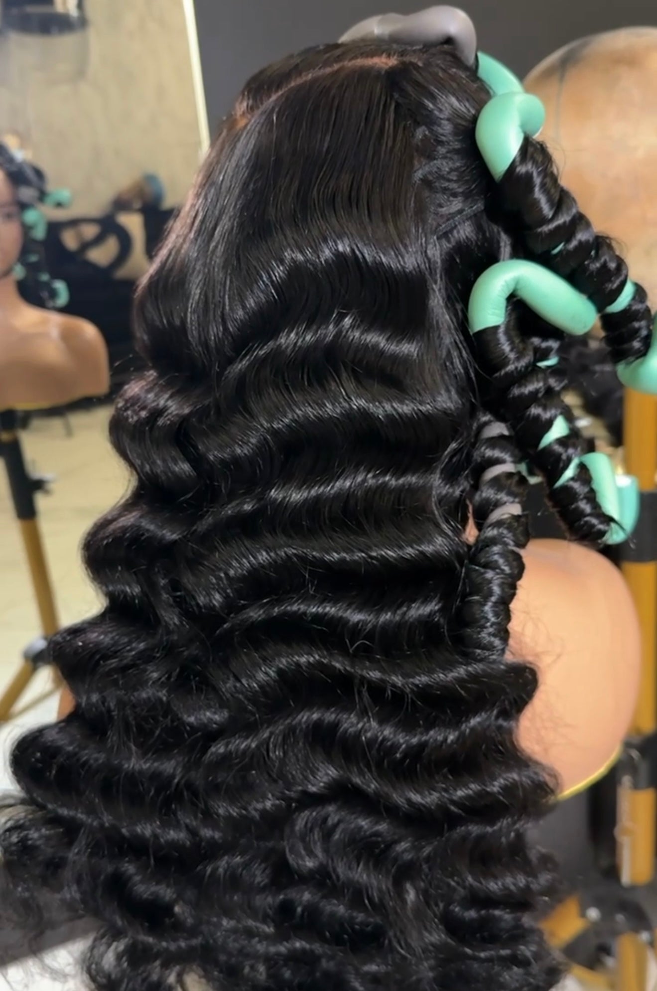 Peacock layers/curls + Glam Waves TUTORIAL BUNDLE Deal